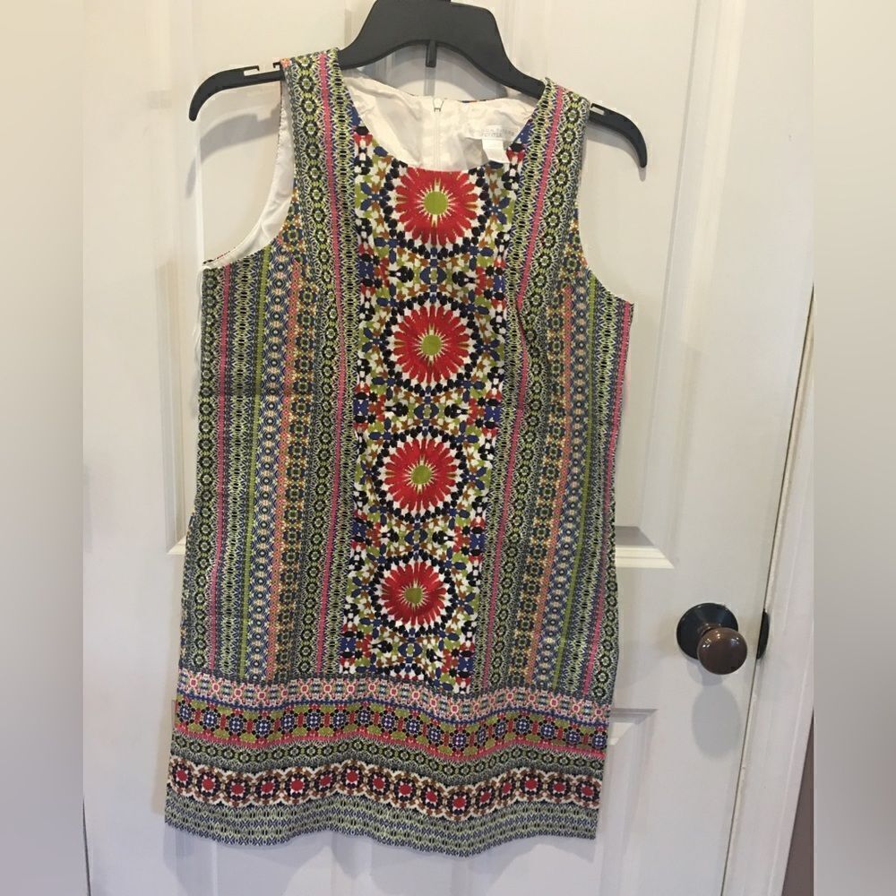 London Times petite size medium sleeveless midi dress